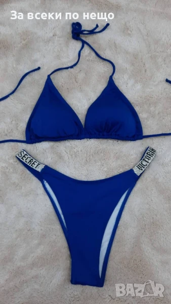 Victoria's Secret Дамски Син Бански С 2 Части👙Дамски Бански С Две Части Код BS-21, снимка 1