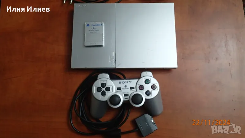 Sony PlayStation 2 Super Slim Silver Edition, снимка 1