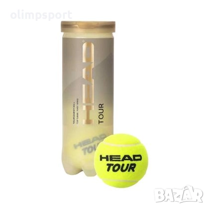 Тенис топки HEAD Tour са премиум клас топки, на които са се доверили множество ATP / WTA турнири. , снимка 1