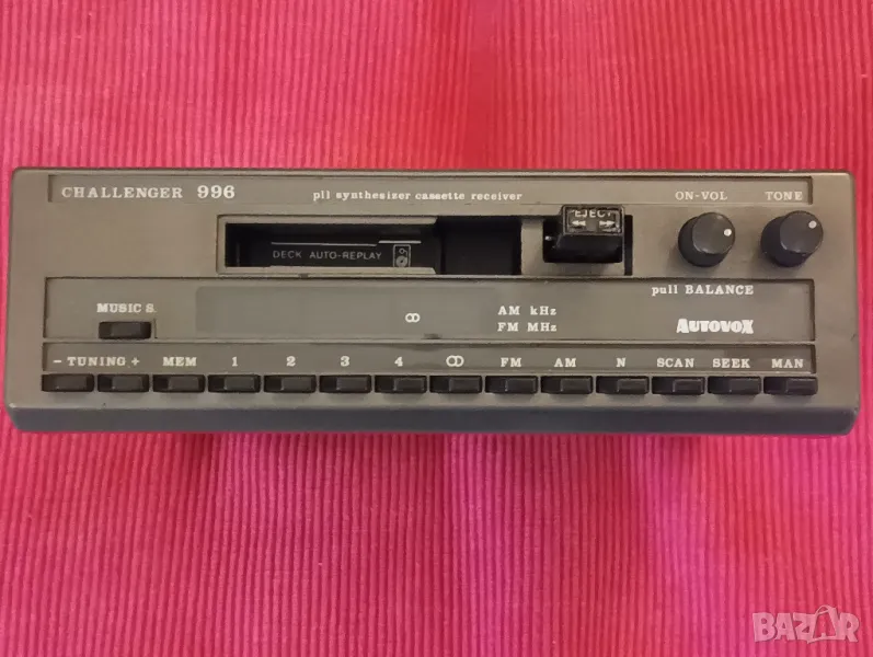 Винтидж автомобилно радио AUTOVOX CHALLENGER 996. , снимка 1