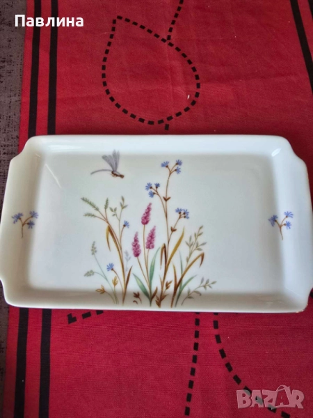 Порцеланова немска чиния, снимка 1