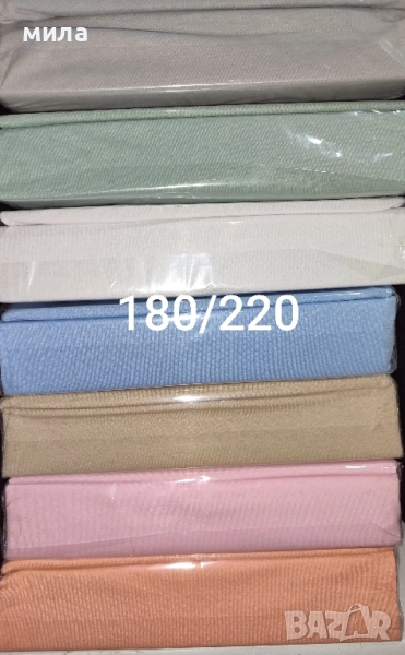 Чаршаф с ластик 180/220, снимка 1