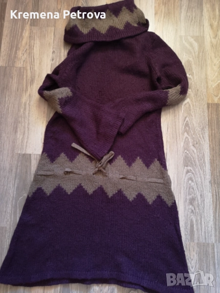 Зимна рокля, М размер, снимка 1