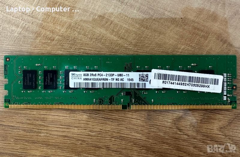 Рам памет Sk Hynix 8GB 2Rx8 PC4-2133P-UB0-11  8GB DDR4, снимка 1