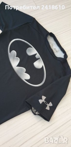 Under Armour Batman Compression Mens Size M ОРИГИНАЛ! Мъжкa Тениска!, снимка 1