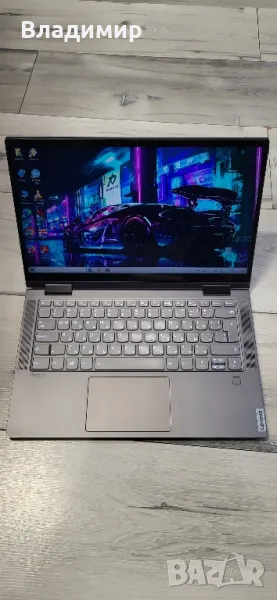 Lenovo Yoga C740-i5 10210u/16гб/м.2 nvme 512гб/Touchscreen/Подсветка, снимка 1