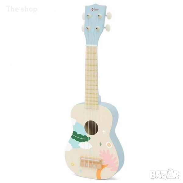 Детски китара-укулеле, синя (004), снимка 1