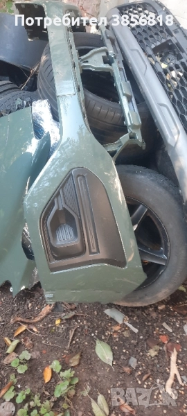 Предна броня дачия сандеро три степвей., снимка 1