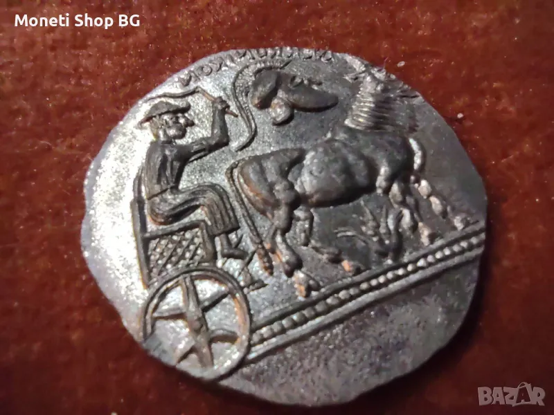 Декадрахма на племето Дерони, снимка 1