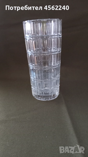 Кристална ваза  - оловен кристал, снимка 1
