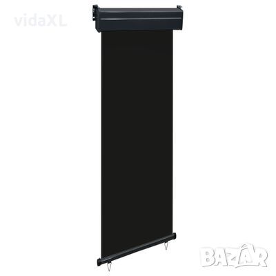 vidaXL Вертикална тента за балкон, 65x250 см, черна.SKU:48400, снимка 1