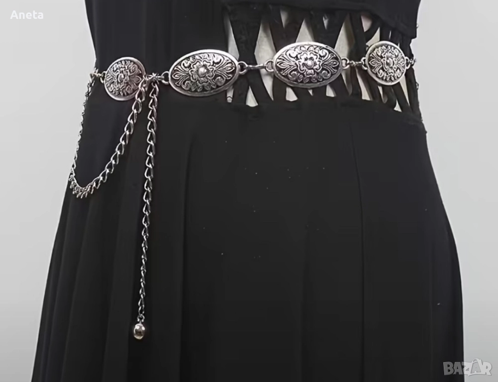 Два ефектни метални колана, снимка 1