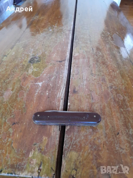 Стар джобен нож,ножче,ножка #126, снимка 1