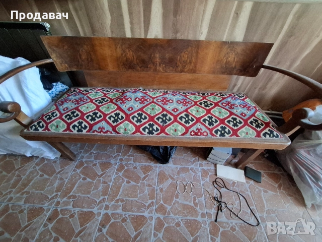 Старинна пейка за реставрация, снимка 1