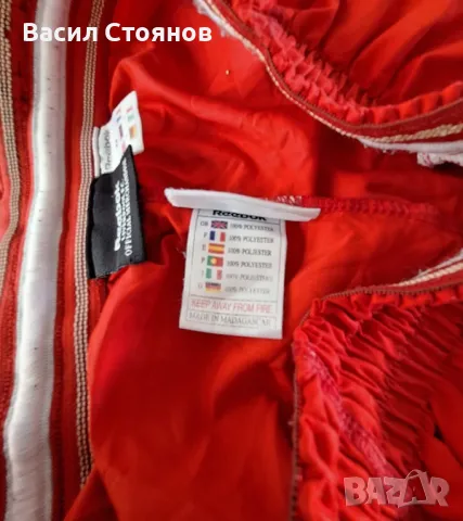 Ливърпул / Liverpool Reebok home shorts 2002-2004г. - размер S  , снимка 8 - Фен артикули - 50352224