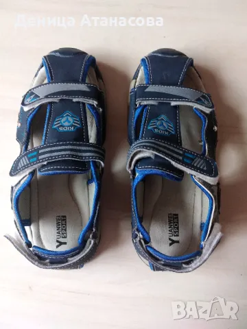 Сини сандали за момче номер 36 стелка 22 см