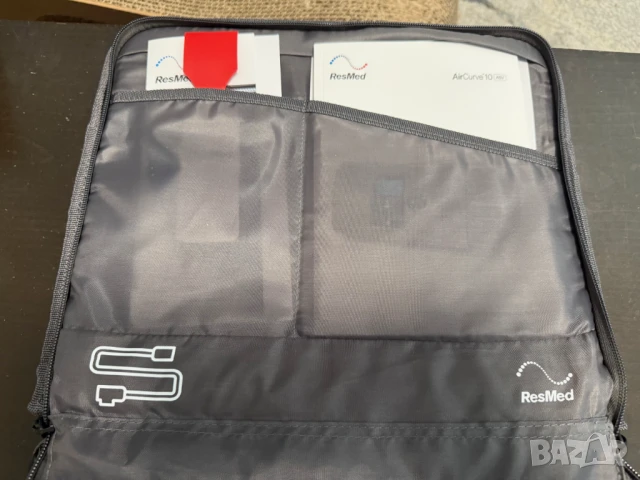 Адаптивен серво-вентилатор CPAP BiPAP BiLevel ResMed Aircurve 10 ASV апнея, ХОББ, др., снимка 6 - Медицинска апаратура - 50583216
