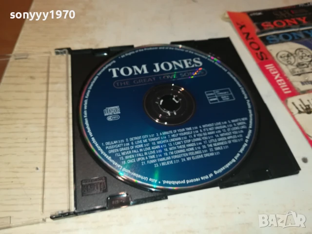 TOM JONES CD 0708251015, снимка 6 - CD дискове - 51282373