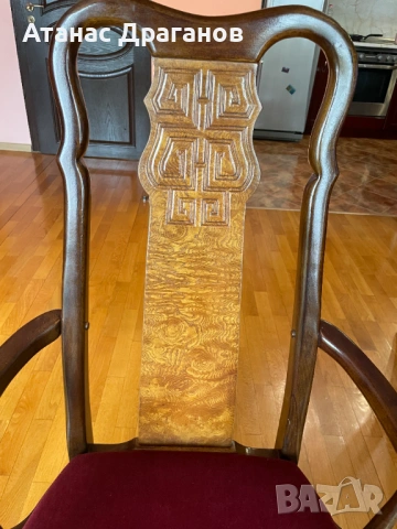 Трапезна разгъваема маса с 6 стола, снимка 11 - Маси - 53479505