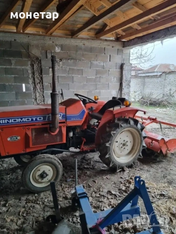 Hinomoto e152 трактор чисто запазен
