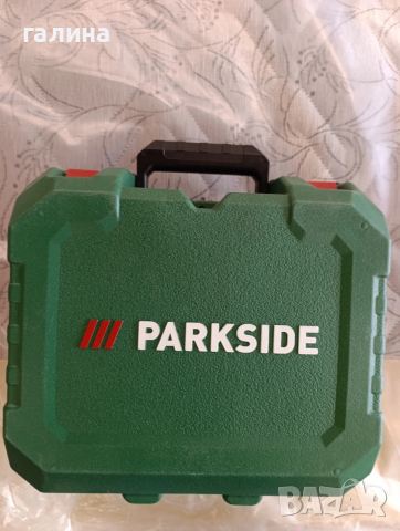 Акумулаторен ъглошлайф PARKSIDE 20V – нов, в куфар, снимка 6 - Други инструменти - 54041497