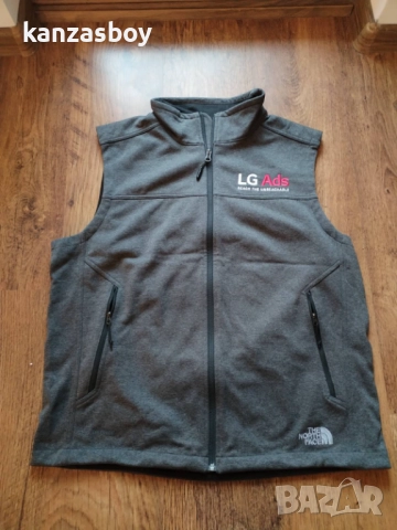 THE NORTH FACE - мъжки СОФТШЕЛ елек КАТО НОВ Л, снимка 2 - Други - 52566142