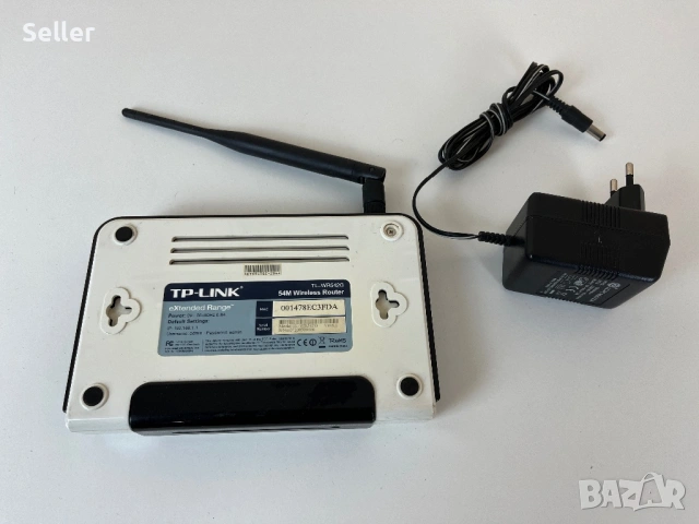 Tp-Link TL-WR542G 54mbit Wireless Router , снимка 3 - Рутери - 54254519