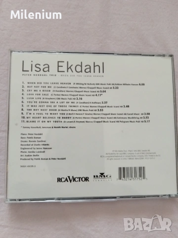 LISA EKDAHL - WHEN DID YOU LEAVE HEAVEN, снимка 2 - CD дискове - 53969099
