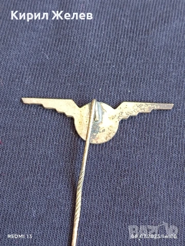 Значка на авиатор или ПИЛОТСКИ КРИЛА за КОЛЕКЦИЯ ДЕКОРАЦИЯ 35237, снимка 4 - Други ценни предмети - 50951640