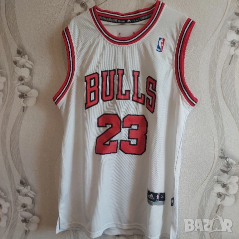 оригинален потник Adidas Jordan Chicago Bulls размер ХЛ 