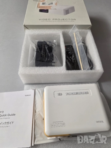 YOTON Y3 Мини WiFi + Bluetooth видео проектор за домашно кино, снимка 9 - Плейъри, домашно кино, прожектори - 48125071