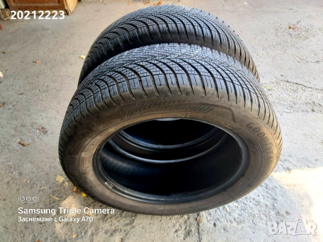 2 броя зимни гуми Goodyear 215/60/17, снимка 8 - Гуми и джанти - 51732203