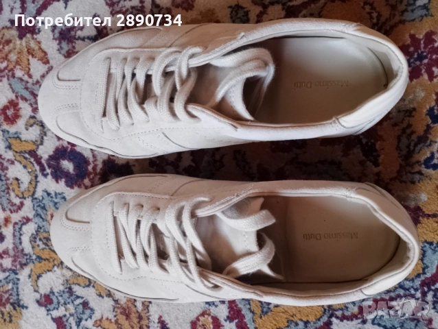 Нежни велурени кецове на Massimo Dutti, снимка 4 - Кецове - 51723061