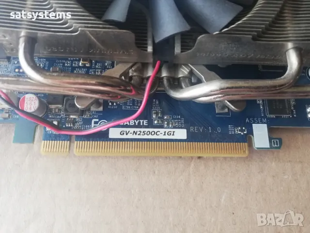 Видео карта NVidia GeForce Gigabyte GTS250 OC 1024MB GDDR3 256bit PCI-E, снимка 7 - Видеокарти - 46946886