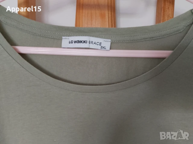 LC Waikiki нова памучна блуза, 3XL, снимка 5 - Блузи с дълъг ръкав и пуловери - 51258285