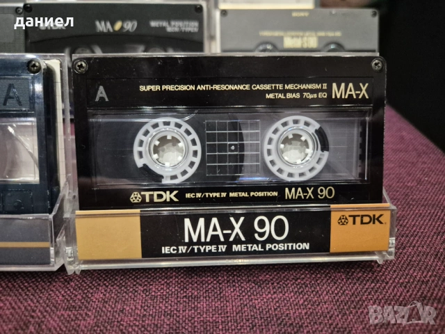 Метални аудио касети TDK, SONY, MAXELL, FUJI - TYPE IV - метална лента + подарък, снимка 3 - Аудио касети - 53011712