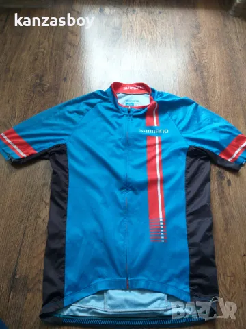 shimano cycling jersey - мъжко джърси Л , снимка 4 - Тениски - 47413244