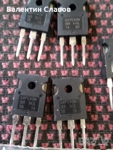 Транзистори IRG4PC40W, снимка 2 - Друга електроника - 50545836