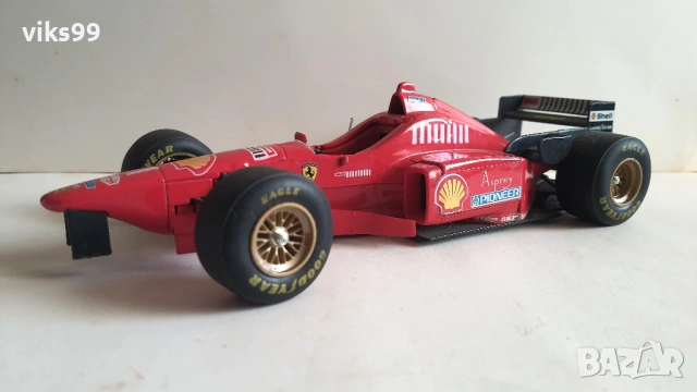 Ferrari F310 1996 Shell Schumacher - 1:20 - Maisto, снимка 4 - Колекции - 53381656