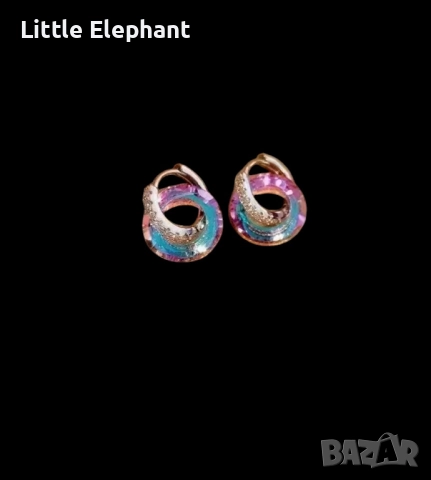 Обеци"Fantasy cristals",колекция"Famous"/нови