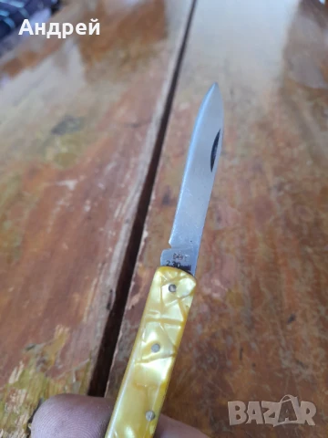 Стар джобен нож,ножче,ножка #121, снимка 6 - Други ценни предмети - 50771883