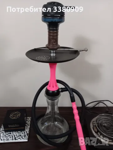 Оригинал Alpha Hookah Model X Rоse КОМПЛЕКТ НАРГИЛЕ, снимка 2 - Наргилета - 48843681