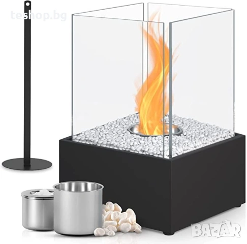 Камина декоративна биоетанол 24,5 x 20,5 x 28 см Jagо немско производство