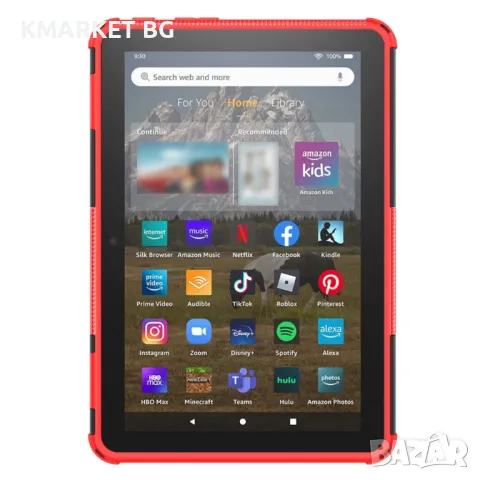 Amazon Fire HD 8 (2022) Удароустойчив Калъф и Протектор, снимка 3 - Калъфи, кейсове - 47010777