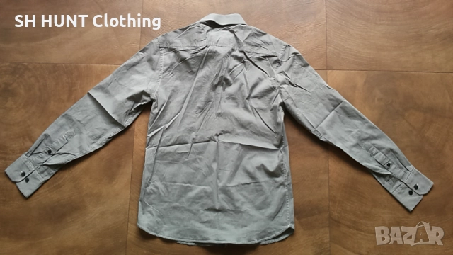 G-Star Bakero Comfort SP Check размер M мъжка еластична риза 32-37, снимка 9 - Ризи - 52216833