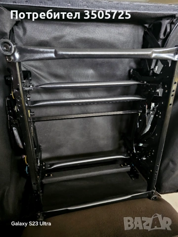 Релаксиращо кресло, регулируемо, кафяво, меко и удобно, снимка 5 - Дивани и мека мебел - 53297157