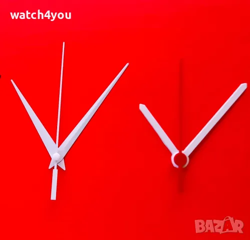 БЕЛИ СТРЕЛКИ ЗА СТЕНЕН НАСТОЛЕН ЧАСОВНИК.БЕЛИ ИЗЧИСТЕНИ КЛАСИЧЕСКИ СТРЕЛКИ ЗА СТЕННИ ЧАСОВНИЦИ.3D 3Д