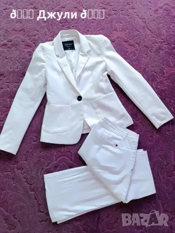 Стилен сет от панталон и блейзър, снимка 3 - Комплекти - 50393661
