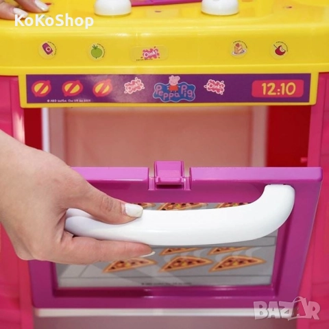 Детска кухня Peppa Pig с 13 аксесоара/детска кухня, снимка 5 - Образователни игри - 52286486