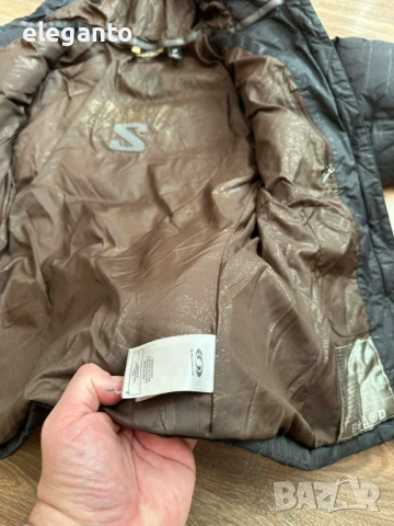 Висок клас дамска зимна пухенка Salomon Women's Clima-Pro Down Puffer Jacket., S размер, снимка 9 - Якета - 53619993